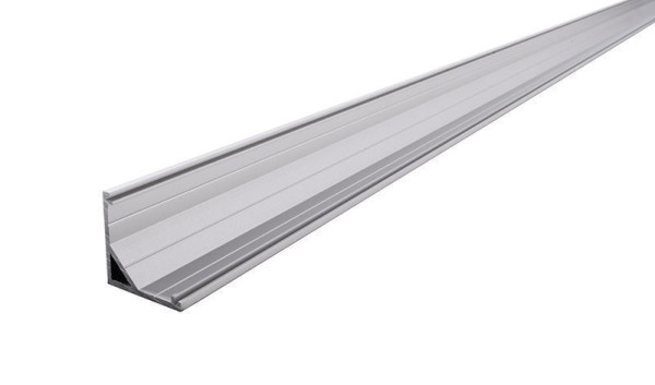 Eck-Profil AV-03-12, Aluminium, Silber, Eloxiert, Länge: 2 m
