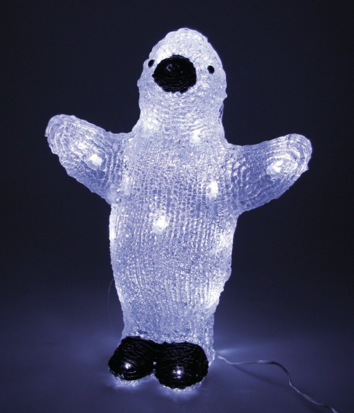 LED Acryl Figur Pinguin