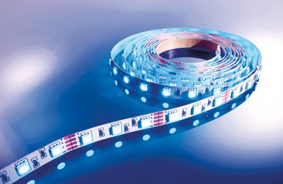 Flexibler LED Stripe 3m Rolle blau